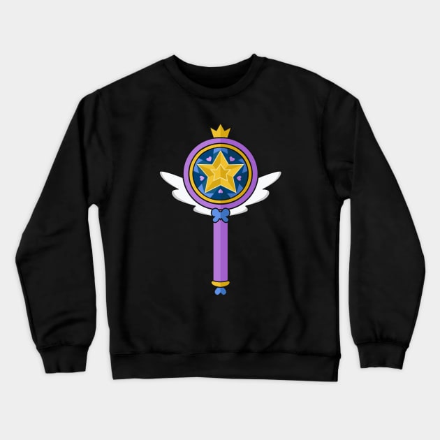 Star's Wand Crewneck Sweatshirt by ryandraws_stuff